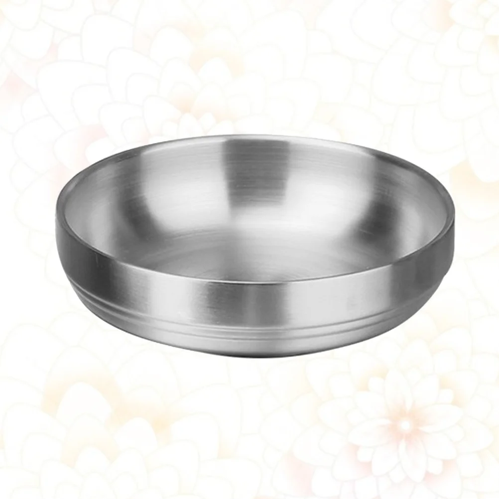 

Stainless Steel Seasoning Dish 13Cm Appetizer Plate For Home Restaurant Kitchen Use Condiment Saucer Serving Bowl Kitchen