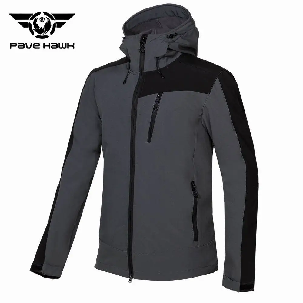 Autumn Winter New Soft Shell Charge Jacket Men's Outdoor Climbing Camping Hiking Fishing Jackets Windproof Hooded Coats Male