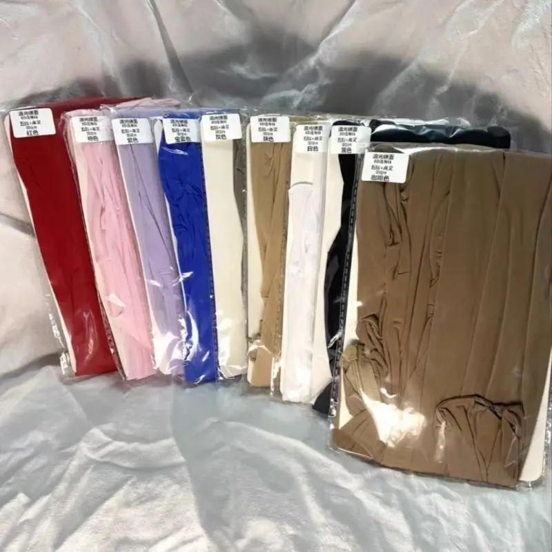 Sexy Oil-Shiny Full-Body Stockings Bodysuit Men's Sheer Glossy Catsuit 5D Seamless Pantyhose Women's Erotic Lingerie Jumpsuit