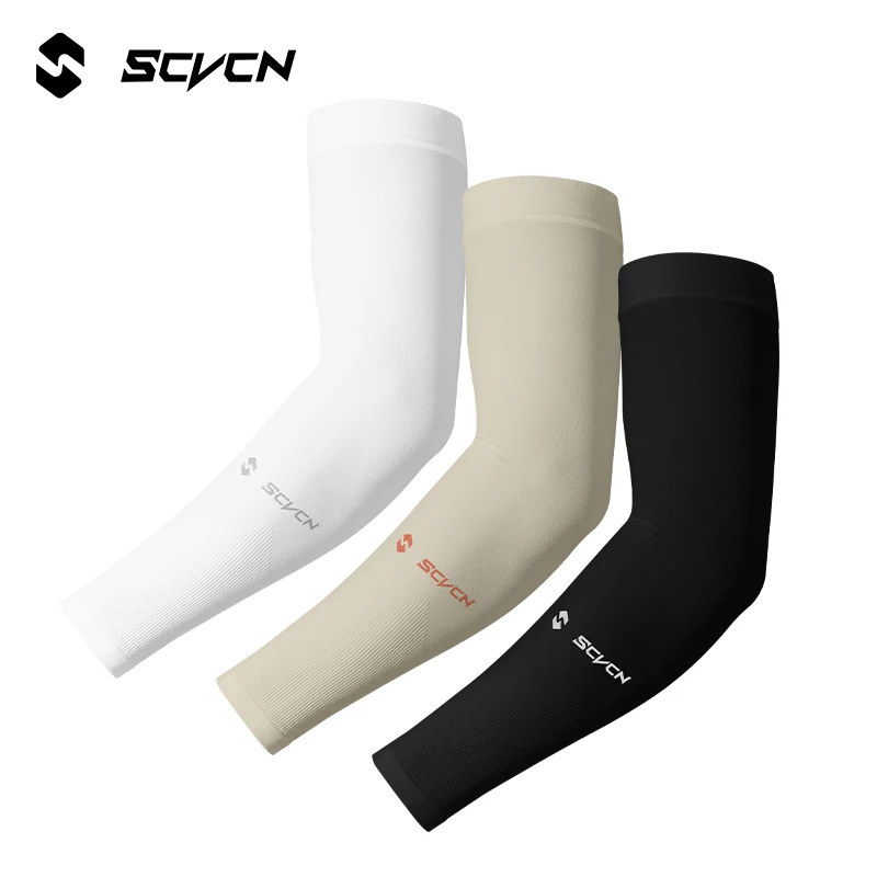 SCVCN UPF50 + أكمام للحماية من الشمس للمشي لمسافات طويلة وصيد الأسماك والجري وركوب الدراجات غطاء من القماش للتبريد للرجال والنساء لركوب الدراجات في الهواء الطلق