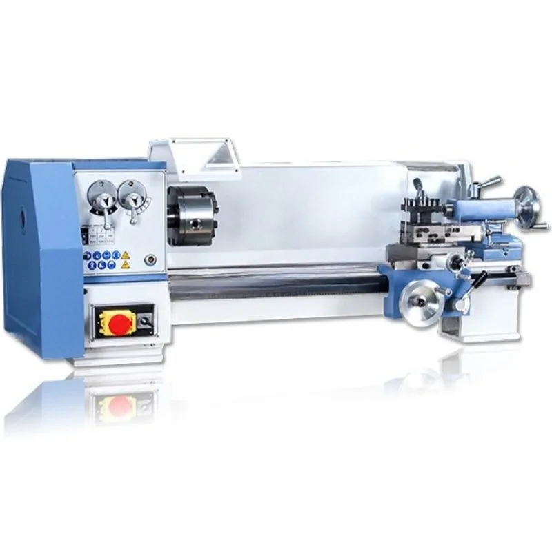 CJM20L-1 Home Bench Lathe Rigid Structure Low Noise Educational Lathe Gear Speed Change Small Lathe