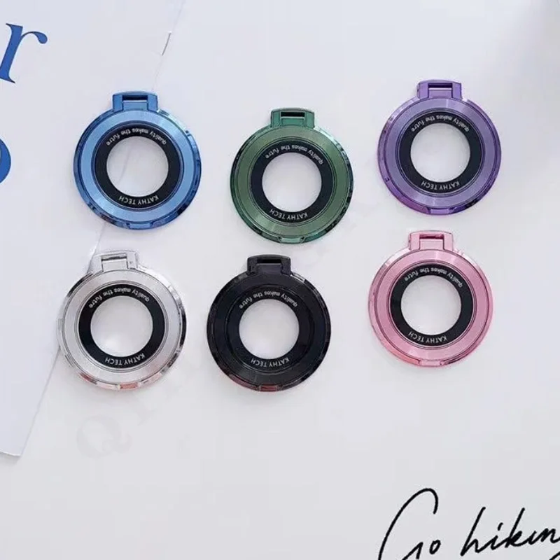 Luxury Shiny Diamond Magnetic Ring Bracket For iPhone 16 15 14 13 Pro Samsung S25 Ultra Smartphone Back Holder Cover Accessories