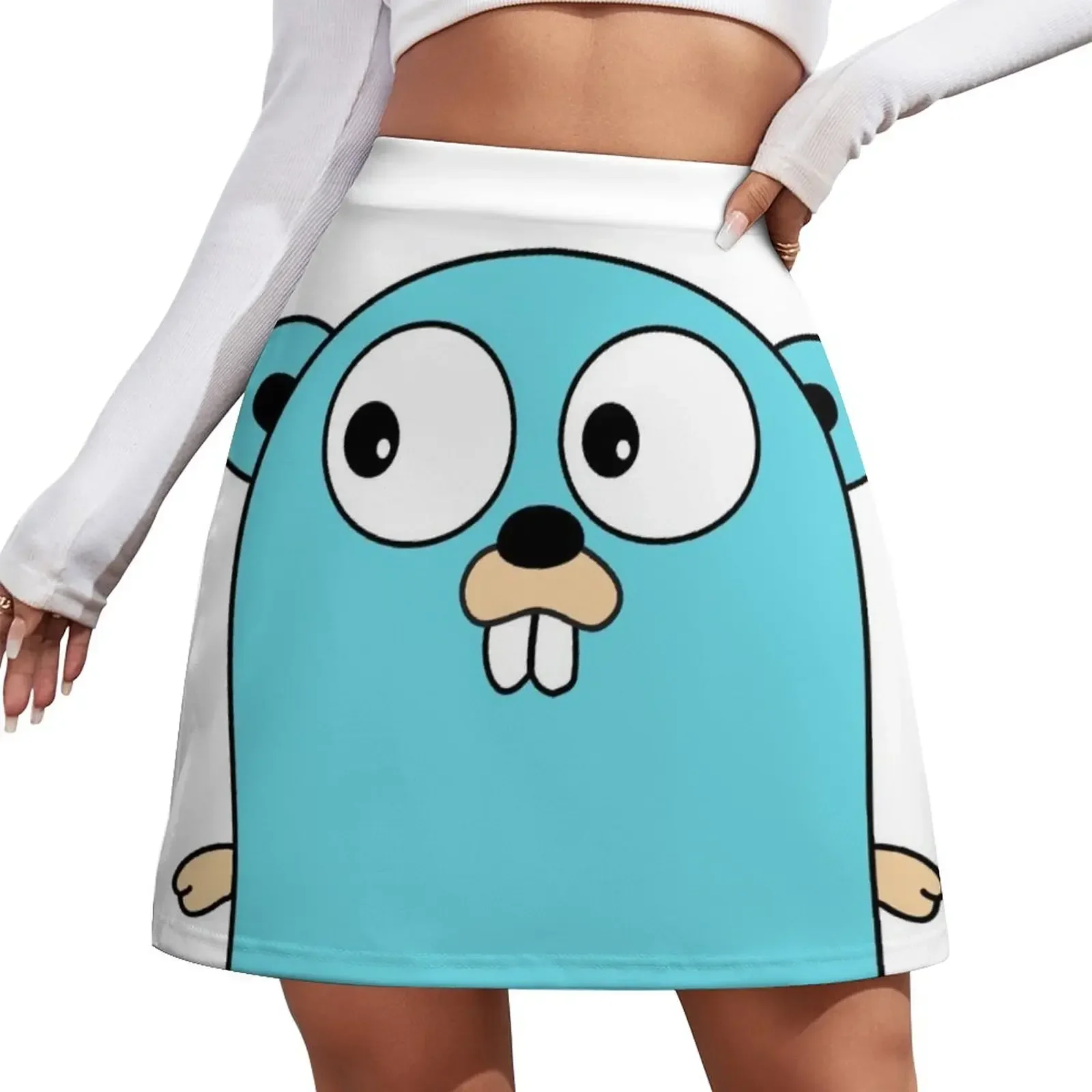 

Golang Gopher Mini Skirt women's clothing summer 2024 novelties Woman skirt