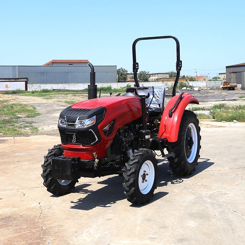 

Mini Home Use 4WD 4-Wheel Tractor with Retail Engine Gearbox and Pump New Farm Core Components