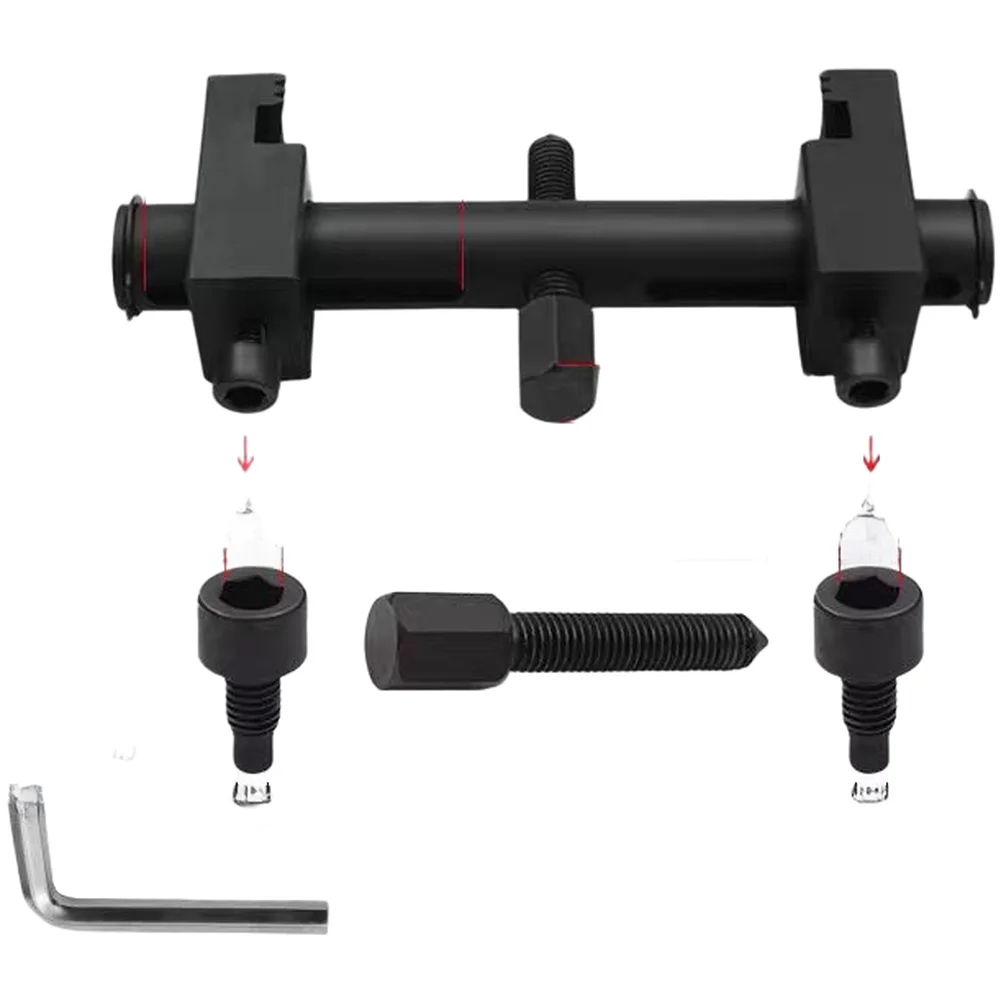 

Drive Pulley Remover Crank Pulley Puller Chromium Vanadium Steel Central Top Bead Lock Nut Adjustment Car Accessories