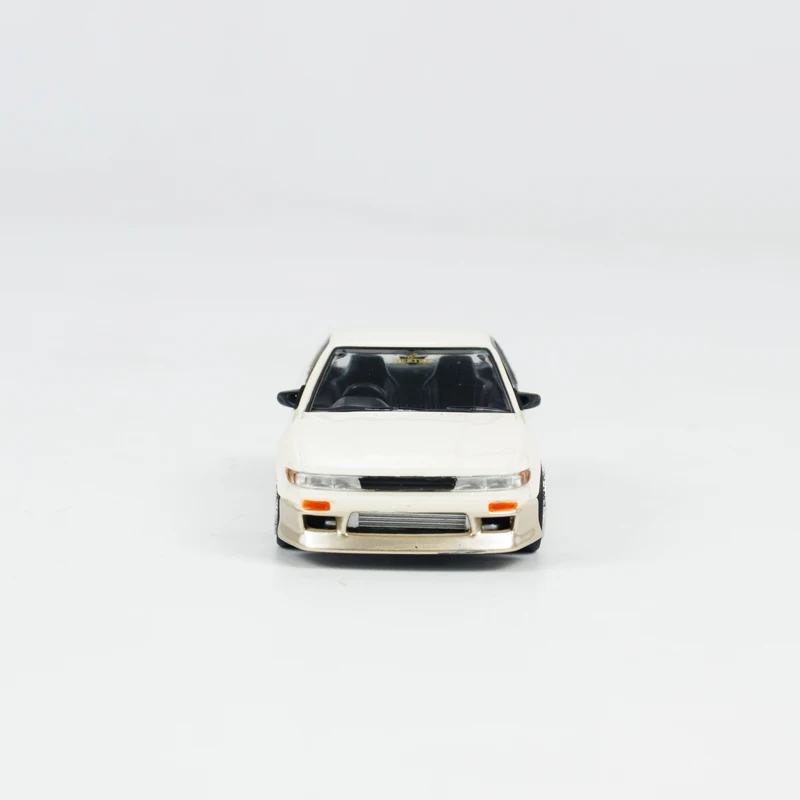 Nissan Silvia s13-鋳造合金シミュレーションモデル,子供用装飾玩具,クリスマスプレゼント,1:64