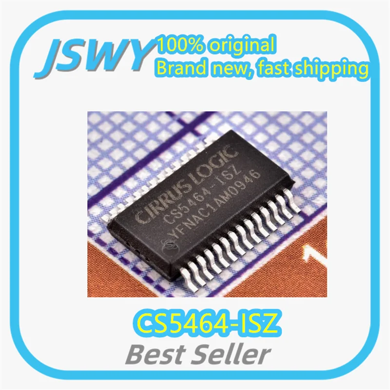 

(5/50 pieces) CS5464-ISZ CS5464 SSOP28 three-channel single-phase power metering chip. Brand new. Large inventory