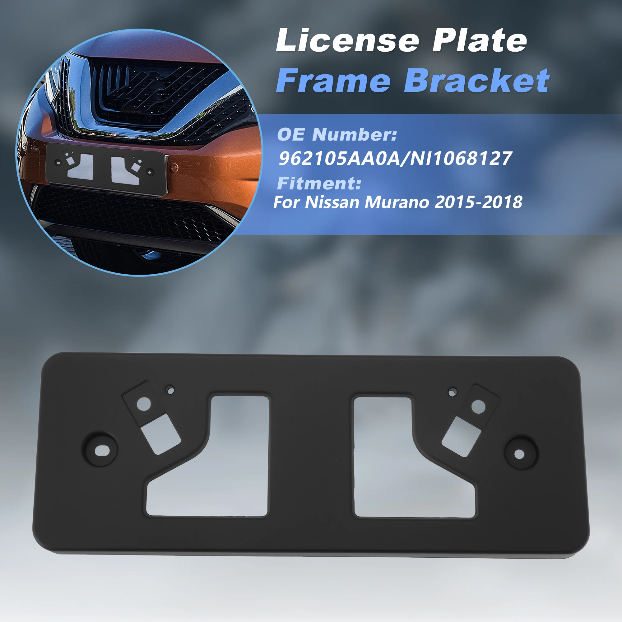 uxcell-license-plate-bracket-for-nissan-murano-2015-2018-962105aa0a