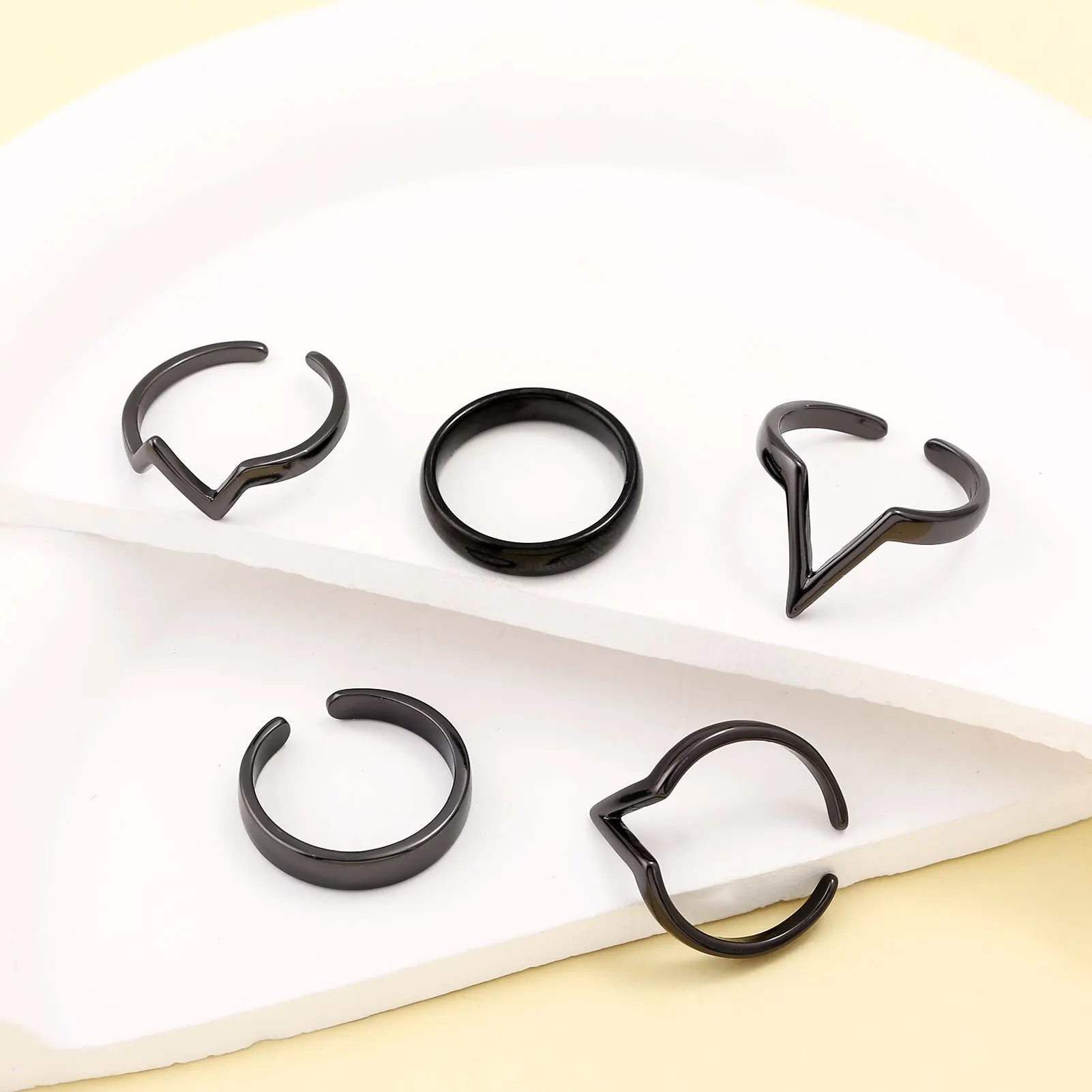 New VALORANT Ring Game Characters Clove Alloy Opening Adjustable Dusk Butterfly Heart Rings For Cosplay Props Women Jewelry