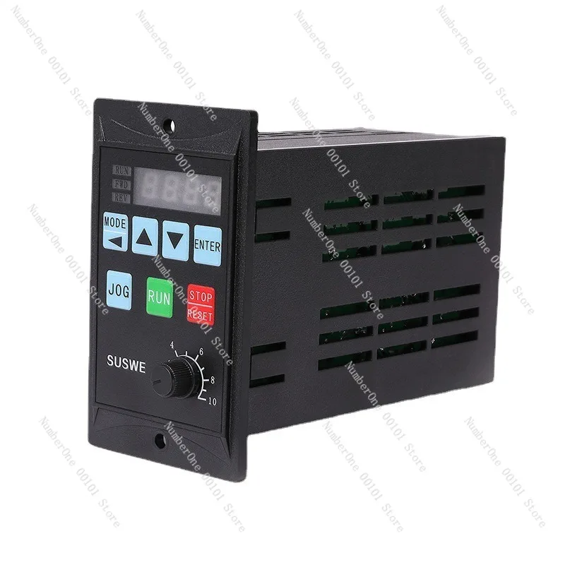 Simple Frequency Converter Single Phase 220V Input Three Phase 220V Output 400W 750W Micro Small Motor Water Pump Speed Control