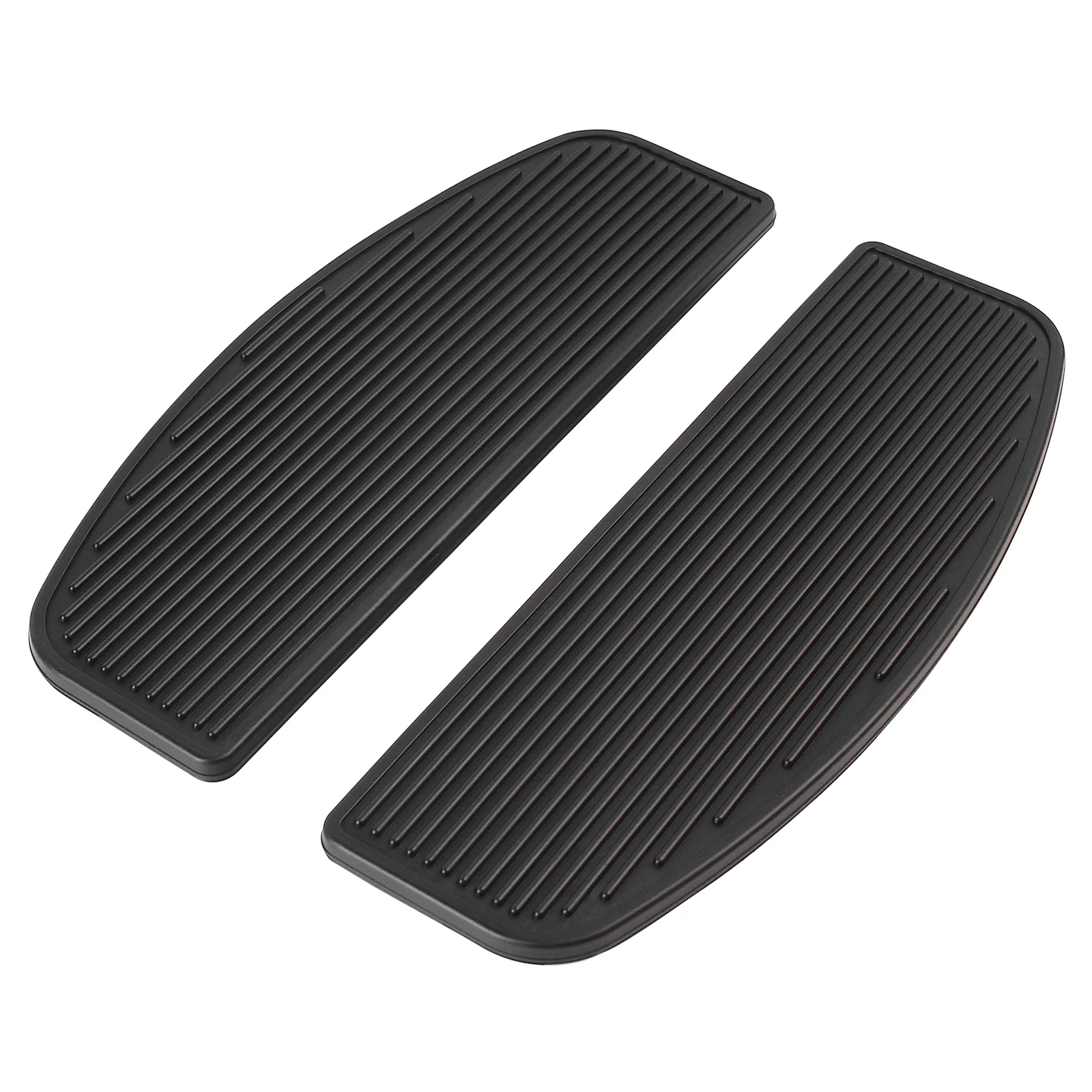 Motorcycle Rubber Rider Insert Floorboard Footboard Kit For Harley Touring Electra Street Road Glide Ultra Classic CVO 1986-2019