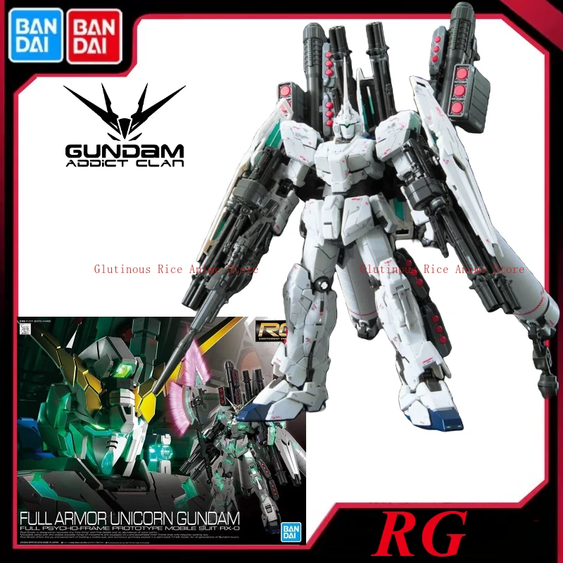 

Bandai-группа аниме фигурка FULL ARM CORN GUNDAM RG робот периферийные Коллекционная сборная модель игрушки украшения подарок
