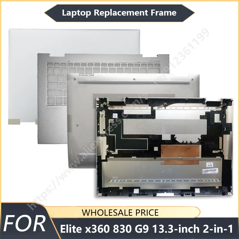 

NEW For Elite x360 830 G9 2-in-1 13.3-inch Laptop LCD Back Cover Front Palmrest Bottom Case Laptop replace Frames