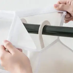 Hängende Schutzabdeckung für Garderobe, 1PC, Schutzabdeckung gegen Dust Home Clothing 8 Hauptverkaufshemdabdeckung - №8