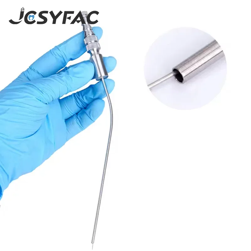 1PCS 2/3/4/5mm Weak Straw Tub Stainless Steel Implants Sucker Pipettes Dental Implant Suction Tub Medical Surgery Aspirator Tool