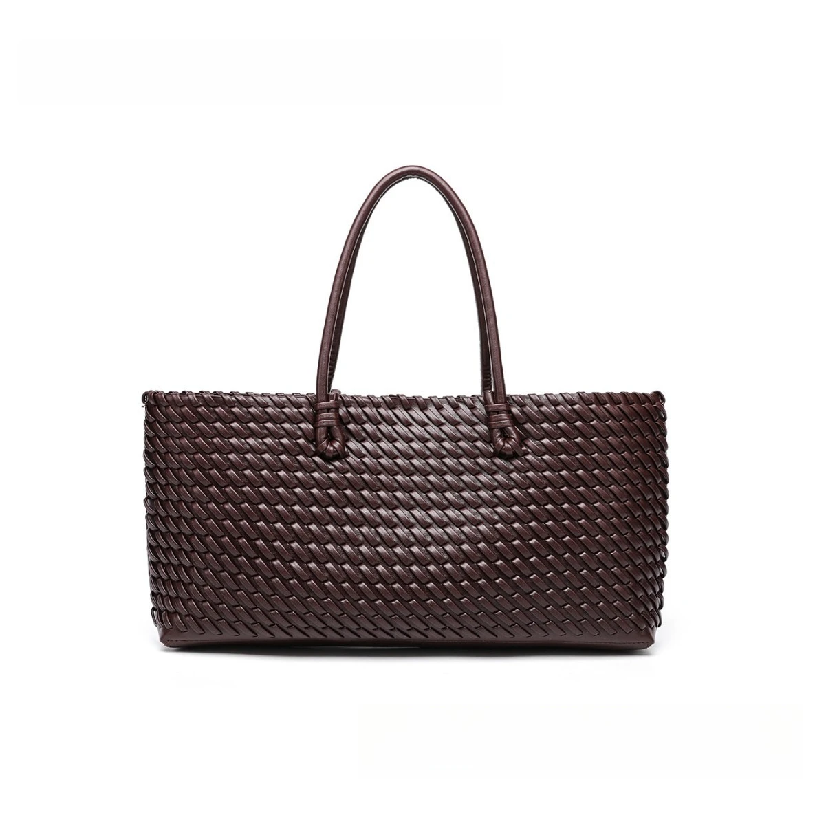 

2025 New Women's Woven Tote Bag - Premium Large Capacity Shopper, Adjustable Shoulder Strap, Eco-Friendly Braided Design​