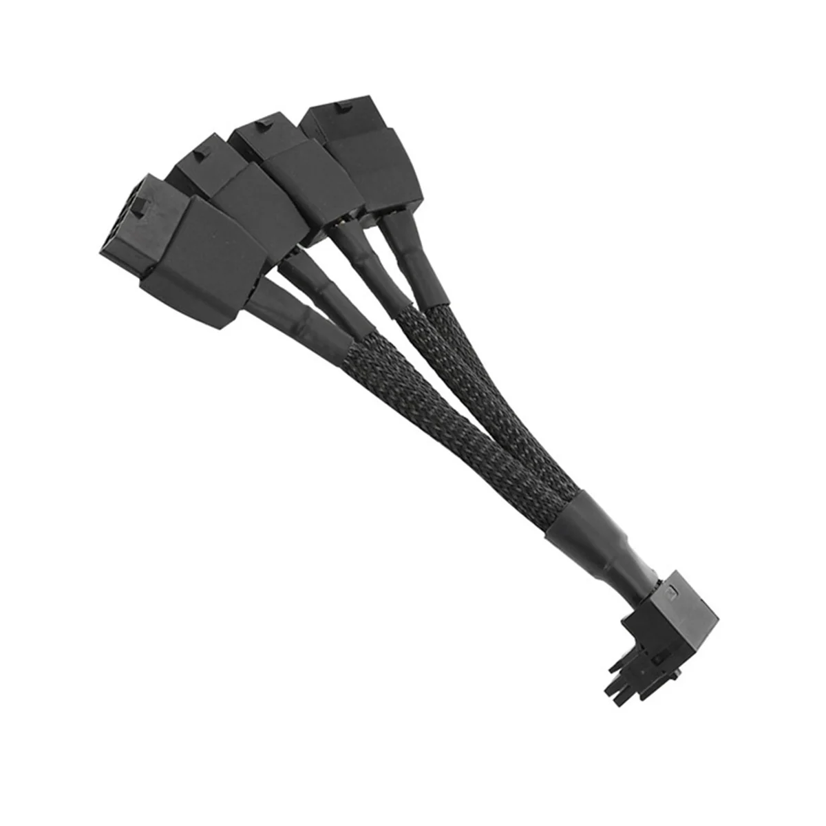 Cable de alimentación PCI-E de 2 piezas, Conector de 4x8 pines a 16 Pines, 12VHPWR, adaptador para GPU RTX4090 RTX4080