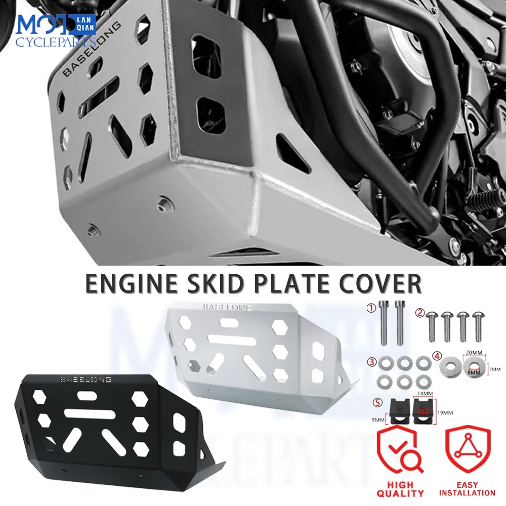 

For Suzuki V-STROM 800 DE 2023 2024 VStrom800 de Motorcycle Engine Protection Cover Chassis Guard Skid Plate 2025 VStrom 800DE