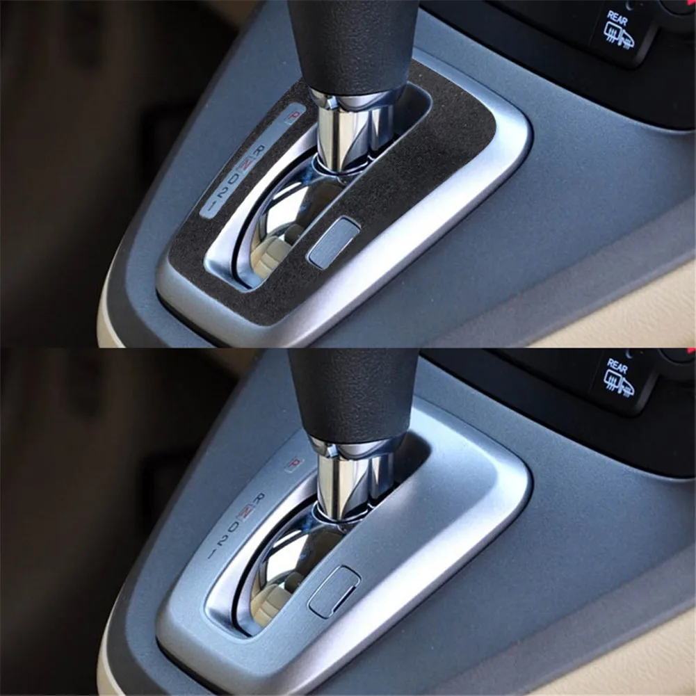 ملصقات جلدية من جلد الغزال عالية الجودة لهوندا CR-V CRV 2007 2008 2009 2010 2011 اكسسوارات الديكور الداخلي للسيارة
