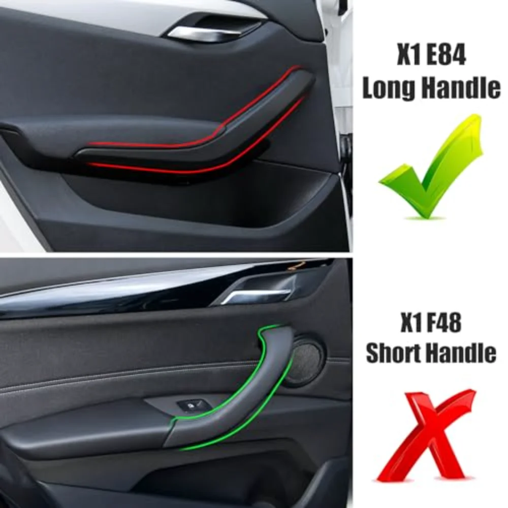 Für BMW X1 E84 2011 2012 2013 2014 2015 Auto-Türgriffabdeckung Ersatz-Verkleidung Links Rechts 2 Stück