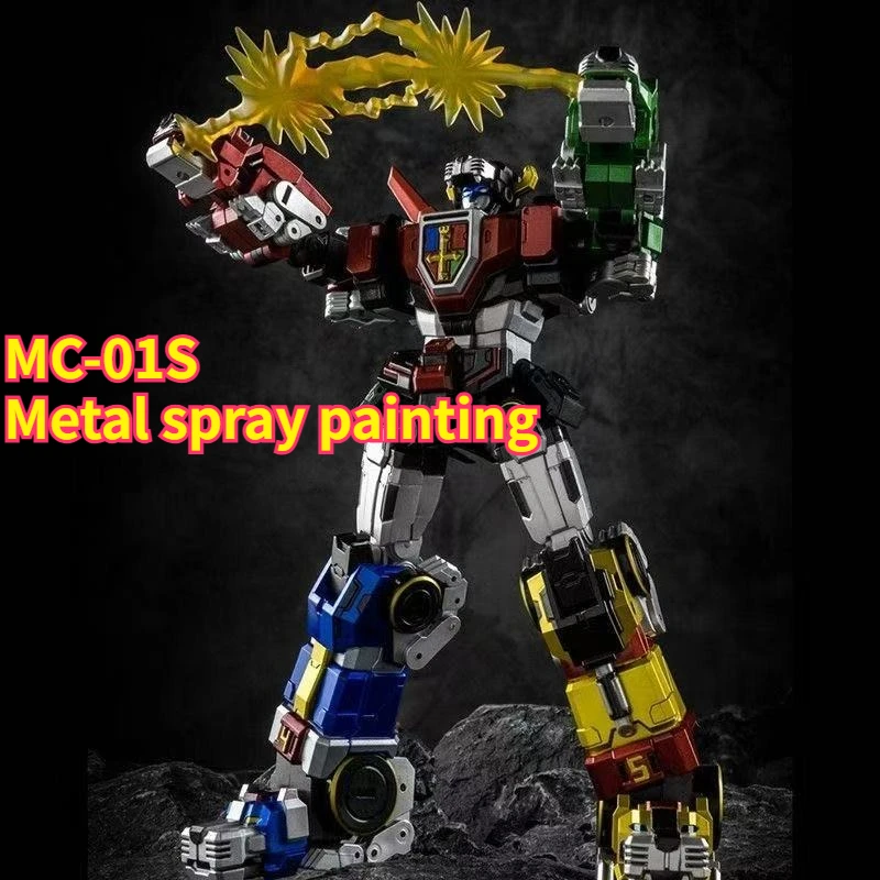 

In Stock Transformation Toy MICRO COSMOS MC-01S ELVIS Voltron Metal Spray Paint Edition War God Action Figure