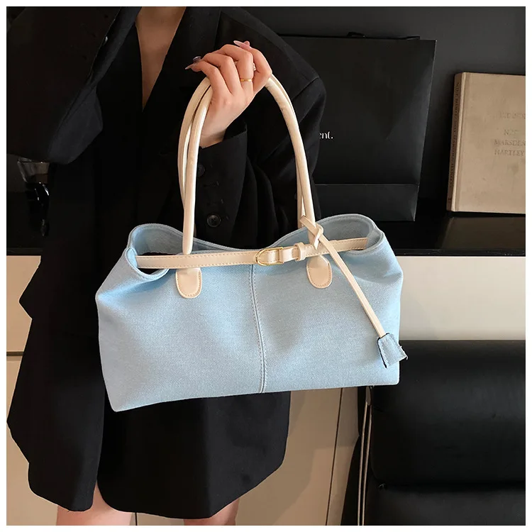 Fashionable Versatile Casual Large-Capacity Shoulder Bag for Women description 26