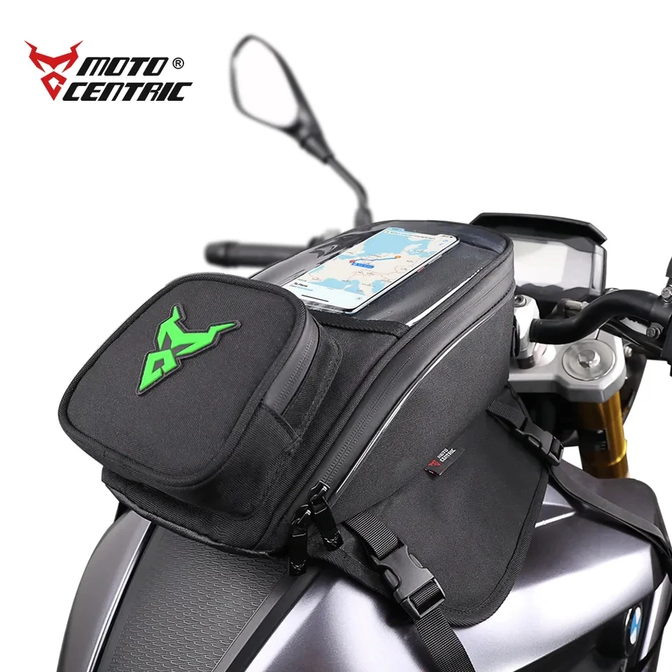 Waterdichte magnetische motorfiets olie brandstoftank tas navigatie universele motorrijden fietsen gereedschap rugzak draagbaar