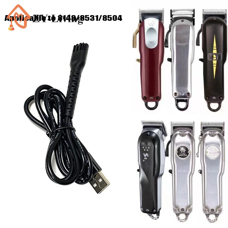 5V USB Charging Cable Adapter Cord Electric Hair Clippers Power Supply For 8148/8591/8504 Electric Clipper Accessories
