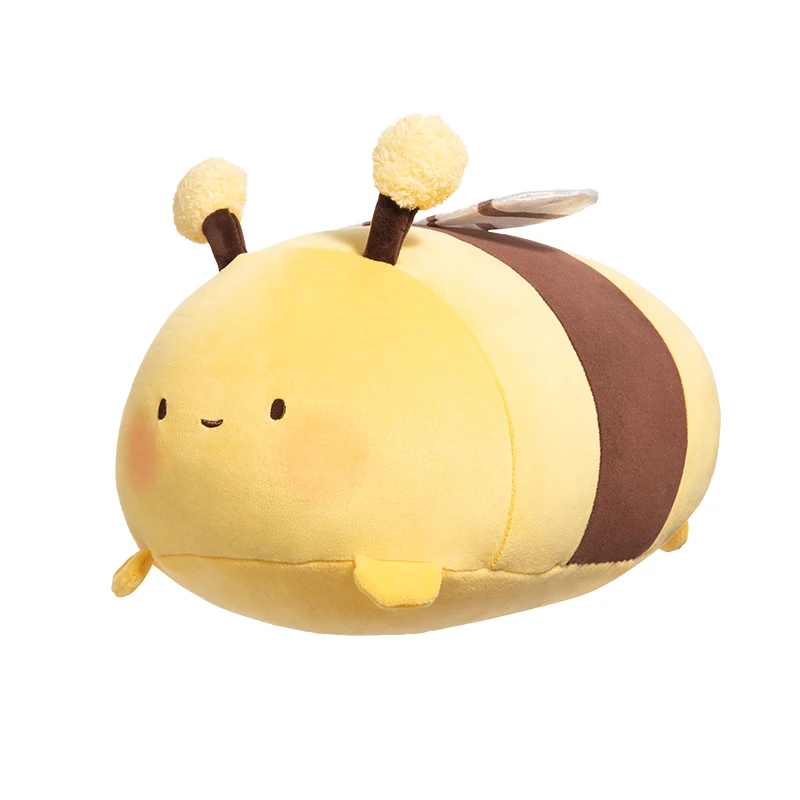 Adorable Insect Series Bee Plush Doll - Lying Pose Cuddly Pillow, Perfect Huggable Decor & Gift
