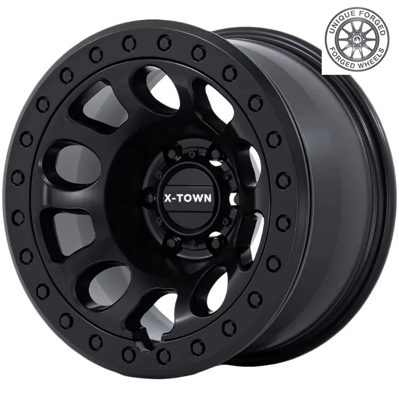 26 Style Black Off‑Road 19 20 21 22 23 24x14 Inch 6x139.7 Monoblock Aluminum Alloy BeadLock Custom Forged Wheel For SUV For Lexu
