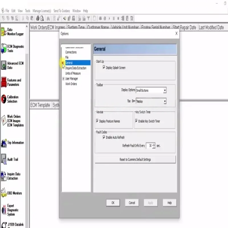 Cummins Insite 8.7 Pro Free Keygen Engine Diagnosis Software Fault Code Testing and Adjustment Supports Multi Language