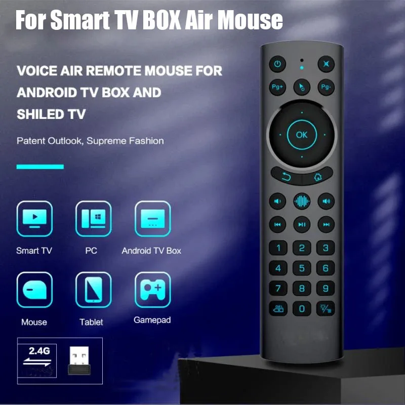 Genuine H96 MAX V58 Fly Air mouse / H96 Max V56 Android 12 Smart TV BOX IR Remote Controller New