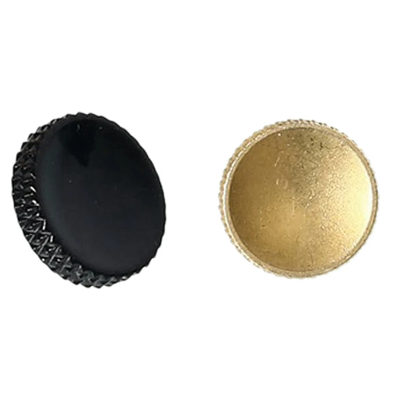2Pcs Camera Shutter Release Button Metal For Fujifilm Xt30 Xt20 Xt10 Xt3 Xt2 Xpro2 X100F X100T - Black & Gold