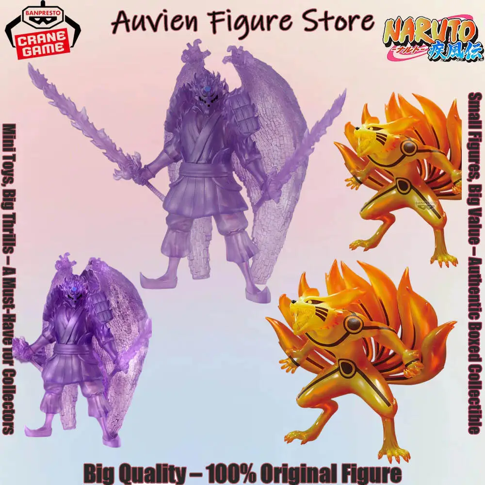 Figura Oficialmente Licenciada de Banpresto Effectreme Susano O Kurama, Modelo del Personaje de Anime Naruto Shippuden Crossroad