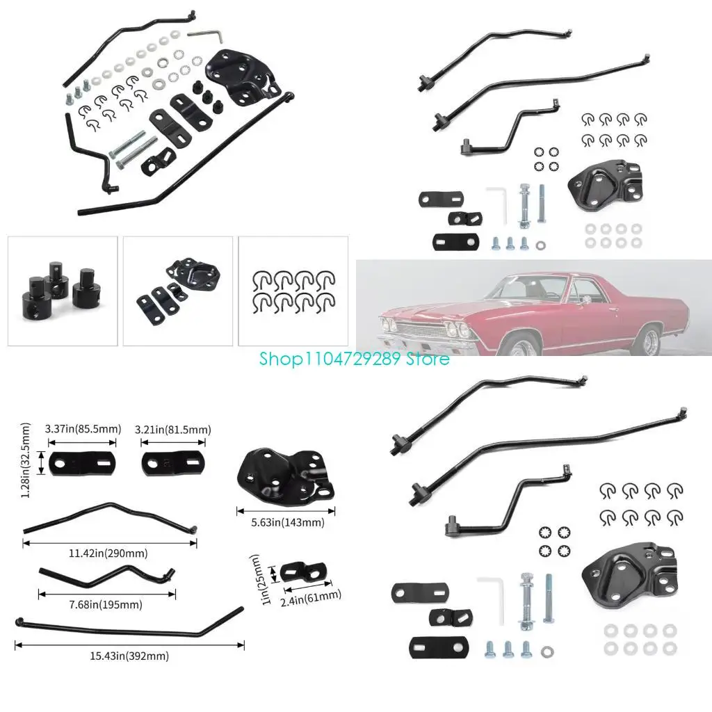 

D8KE 4 Speeds Shifting Linkage for Vehicle Shifters For Antique Vehicles 3733163