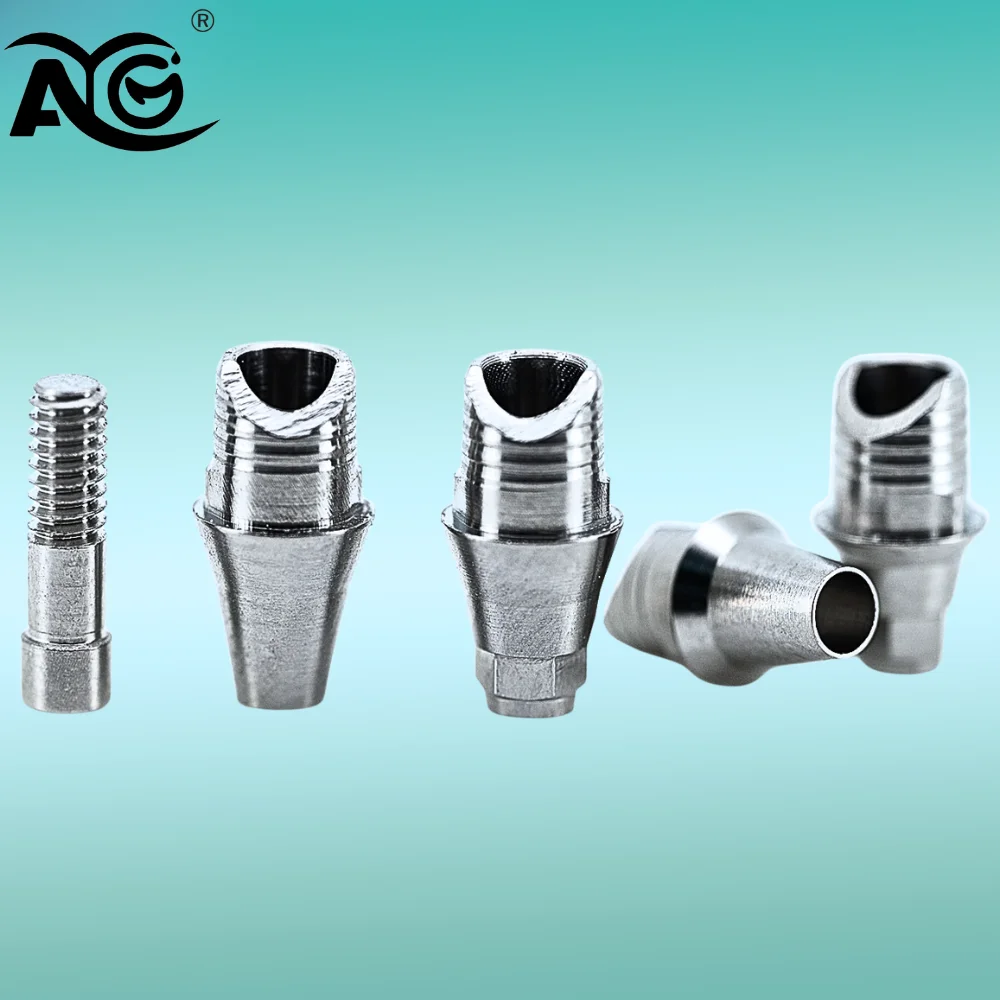 AG Titanium Ti Base GEO TiBase Abutment Tibase for Neo Biotech CAD/CAM Prosthetic Parts Dental Implant Prosthetic Components