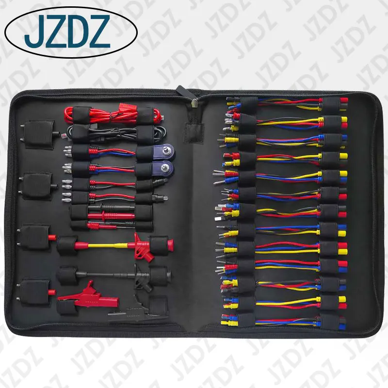 JZDZ 70pcs Test Lead Kit Electronic Specialties Automotive Diagnostic Tools