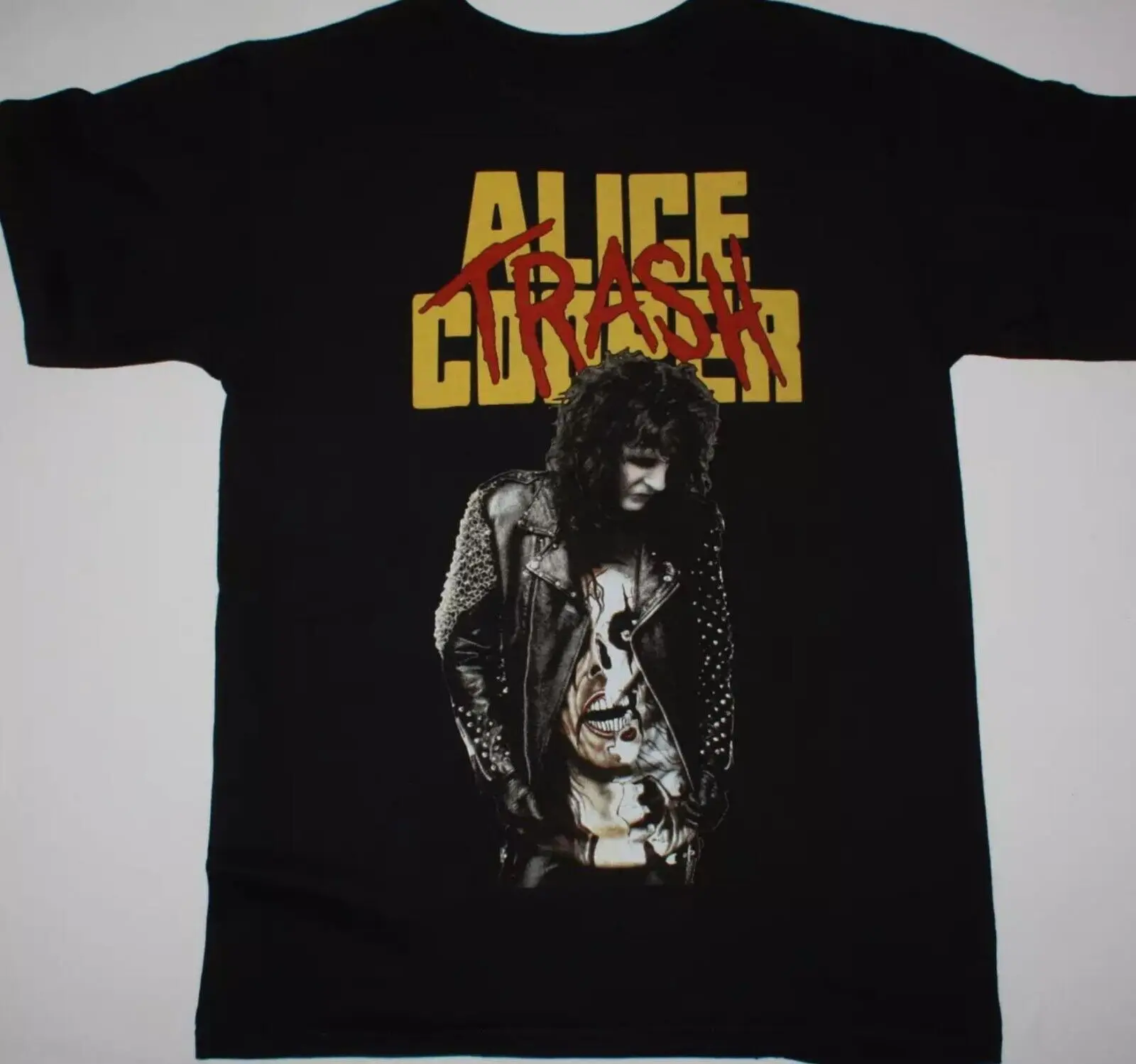 ALICE COOPER TRASH NEW BLACK T-shirt Men All Size S-345XL