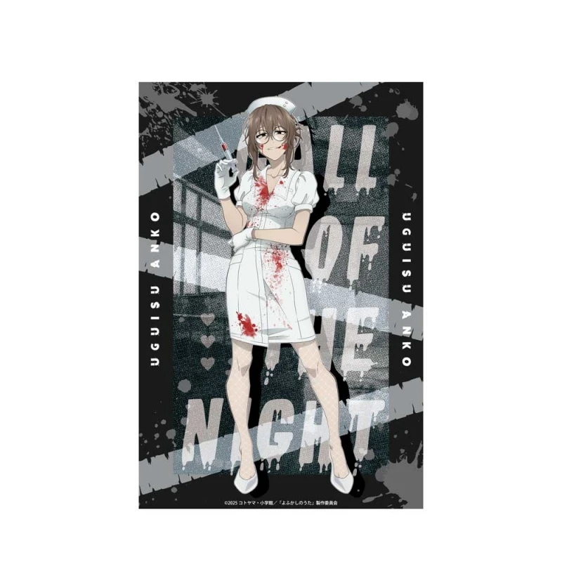 Yofukashi no Uta نداء الليل أنيمي الاكريليك حامل تأثيري ناناكوسا نازونا ياموري كو أرقام سطح المكتب جمع الهدايا 15 سنتيمتر #6