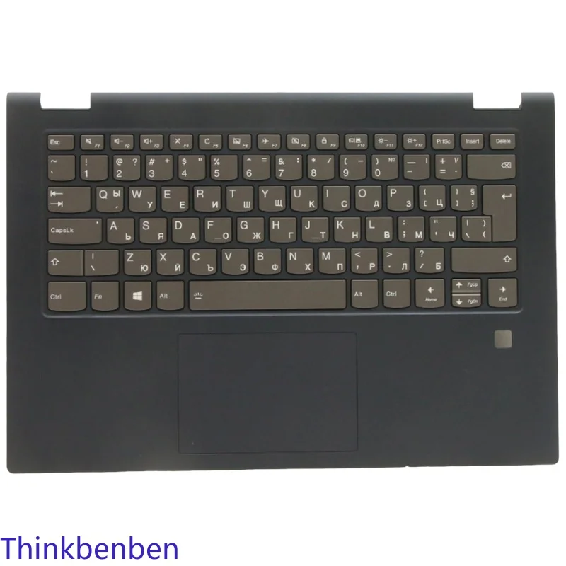

BG Bulgaria Backlit Keyboard With Blue PL Upper Case Palmrest Shell FPR Cover For Lenovo Flex C340 14 IWL API IML 5CB0U42262