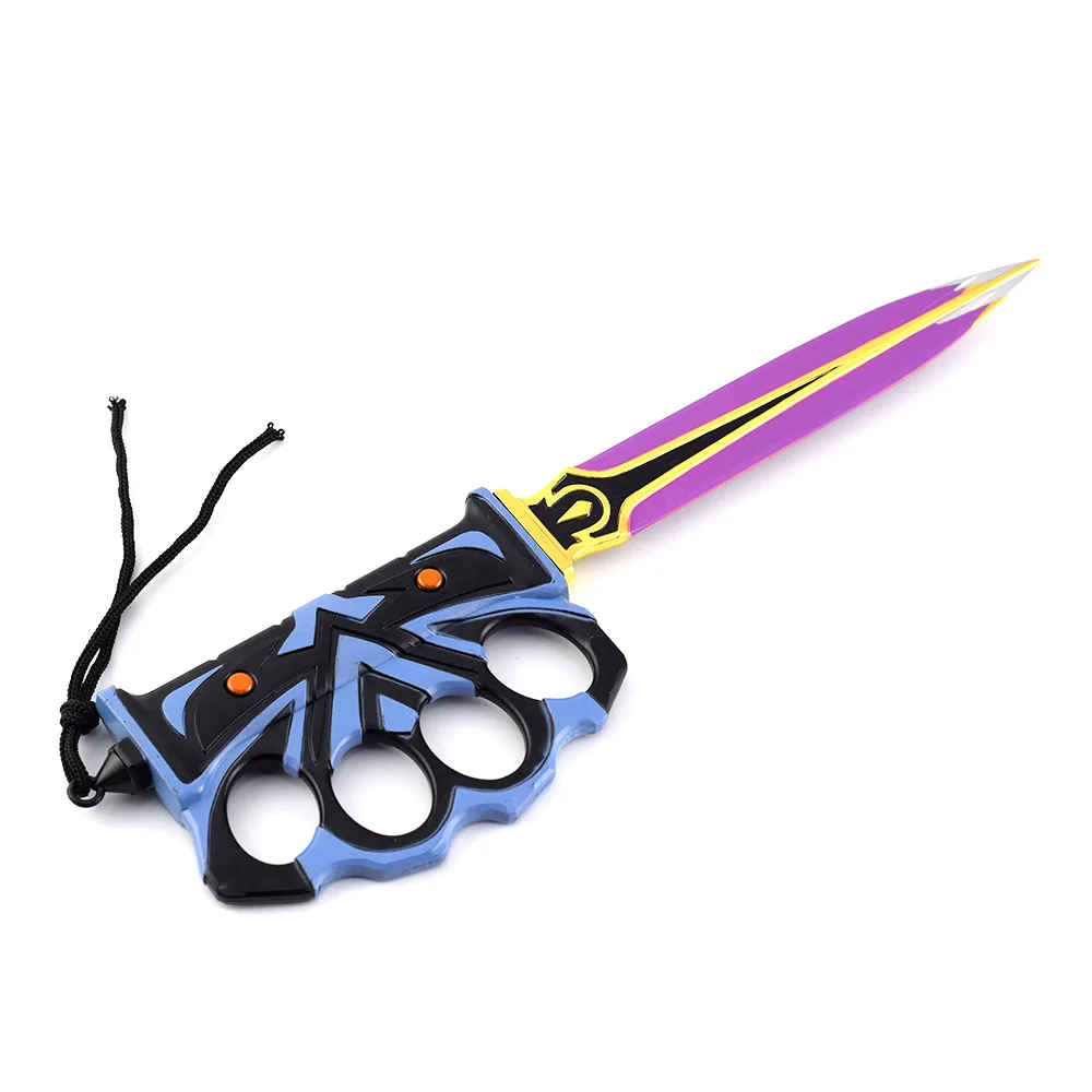 26cm Valorant Skywing Assault Game Peripherals Metal Model Weapons Desktop Decoration Ornaments Pendant Keychain Gift Toys Kids