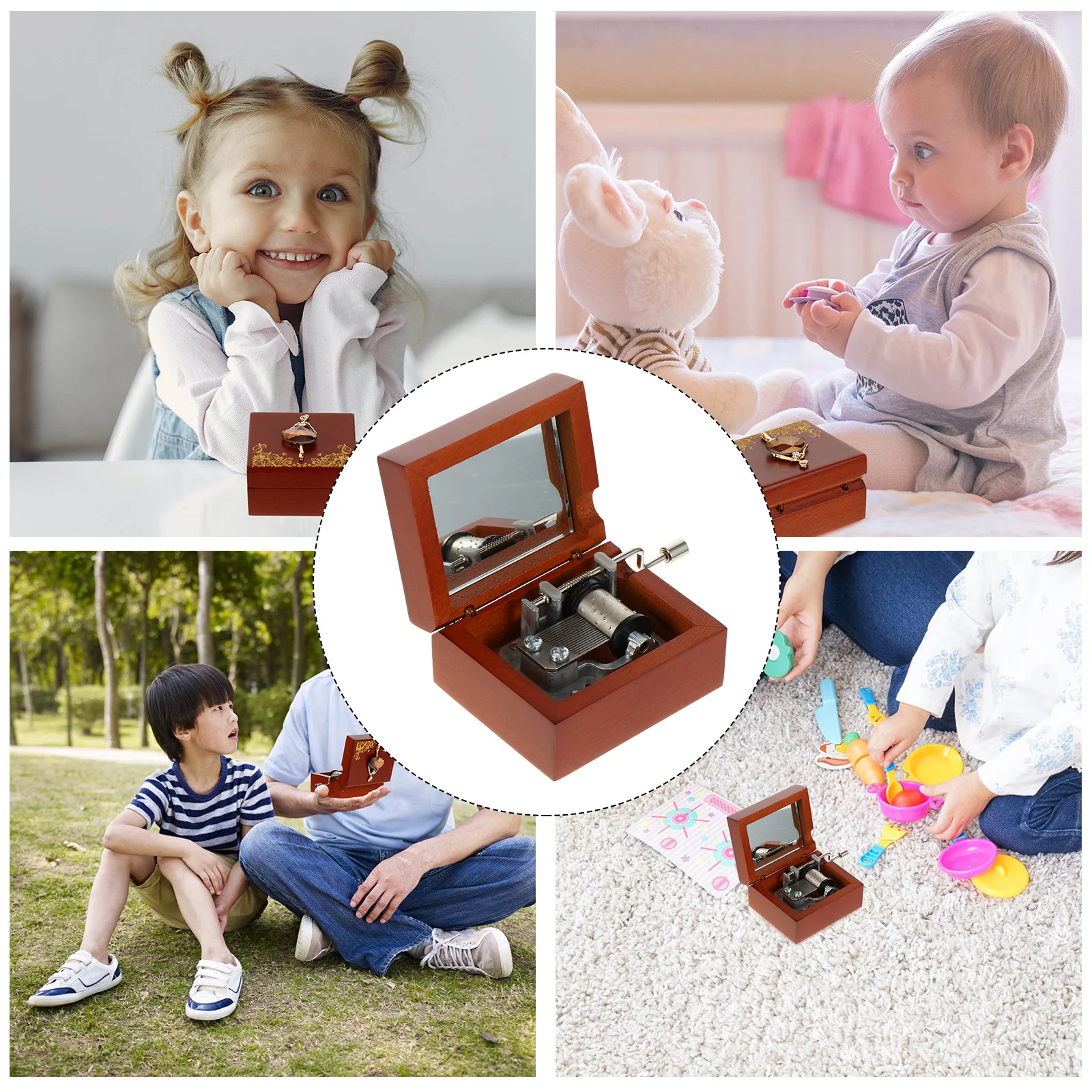 

Ballet Dancer Musical Box Jewelry Mechanism 's Jewelers for Boxes Dancing Ballerina Figurine Figurines Women