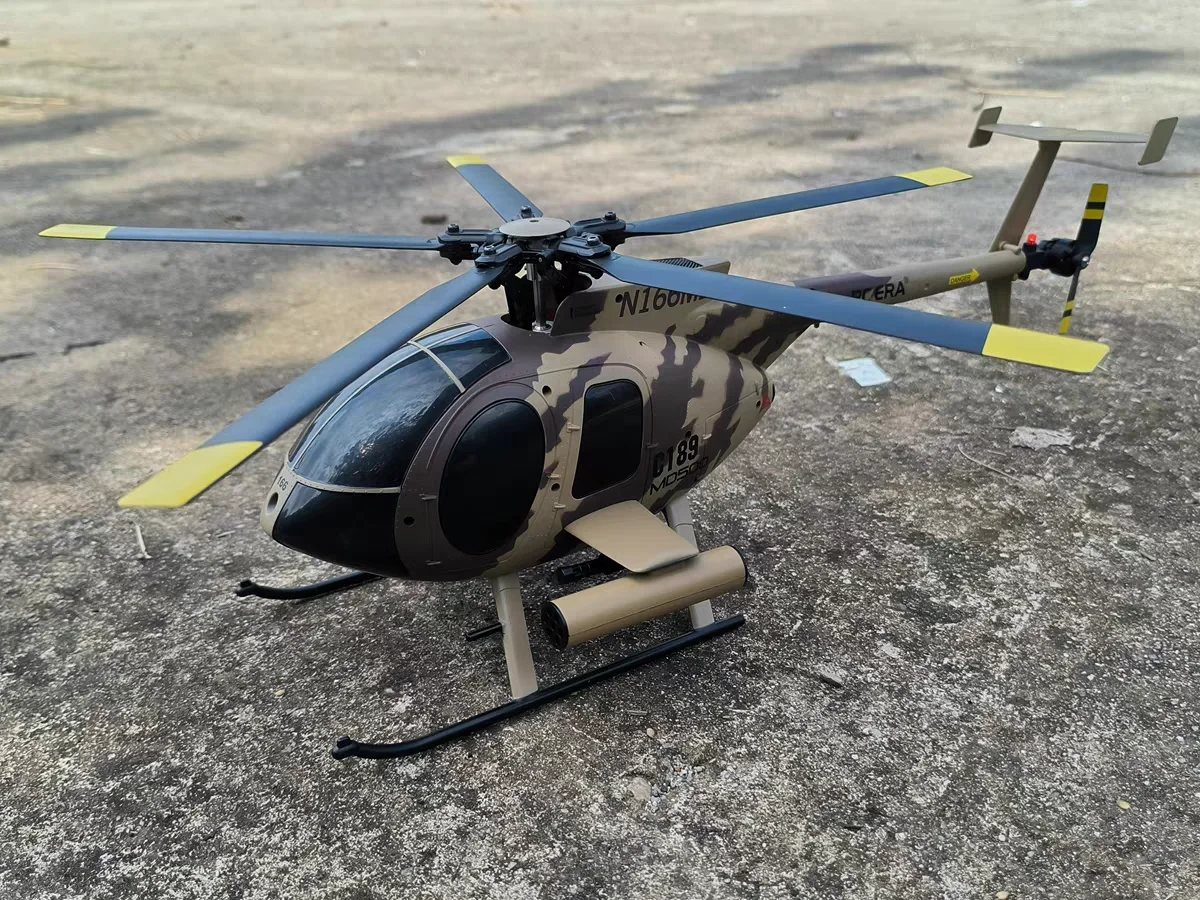 Helikopter Rc Rc Era New Tusk Md500 C189 Bird Podwójny bezszczotkowy model symulacyjny W magazynie 1:28 6-osiowy żyroskop Symulacja Model Zabawki