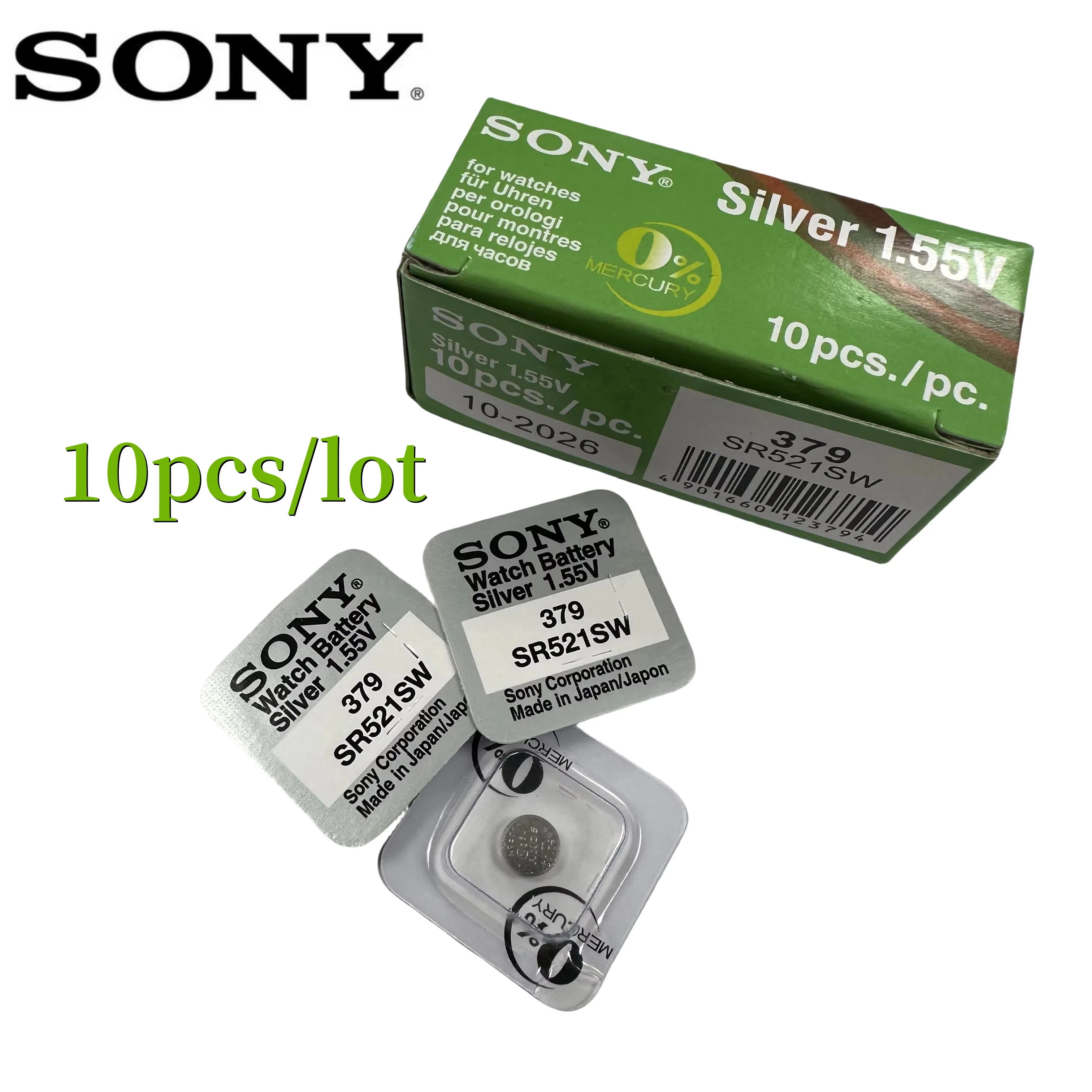 الأصلي لسوني 337 SR416SW 364 SR621SW 371 SR920SW 377 SR626SW 379 SR521SW 395 399 SR927SW Batteria