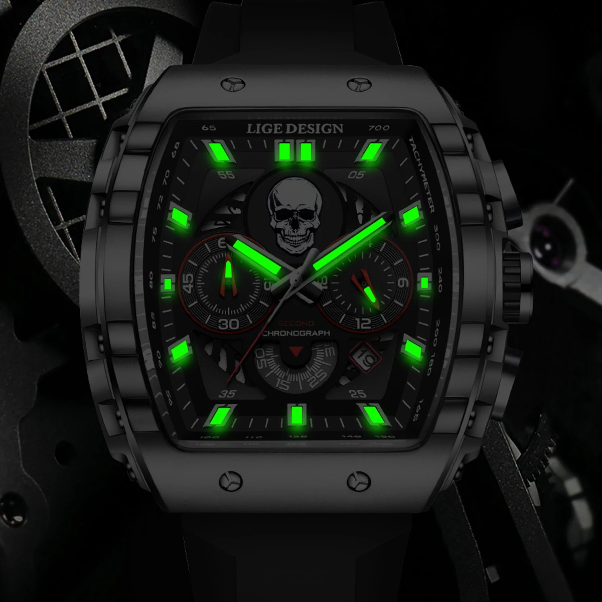 Relojes de Cuarzo LIGE de Moda - Smartwatch Casual Watches For Men reseña y precio