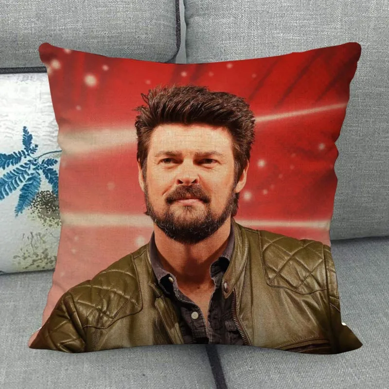 

Изготовленная на заказ городская наволочка Karl, свадебная декоративная хлопково-льняная наволочка для дома, наволочка 45X45 (одна сторона)