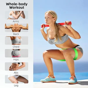 Các ban nhạc kháng thể lực di động, cao su tập luyện, yoga, phòng tập thể dục, lực đàn hồi, pilates, Crossfit, unisex tạ băng thể thao 10 Người bán hàng chính Cao su - №9