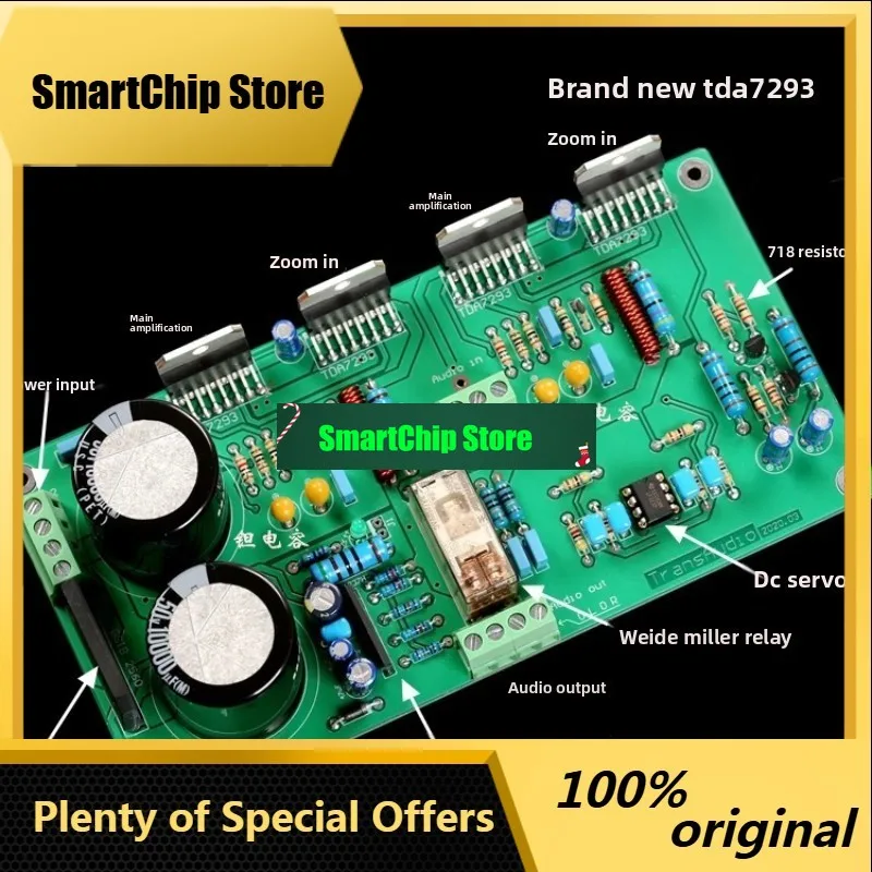 SmCpLinn Lk140 Line, Two-channel Pure Rear Amplifier Board ( Test)