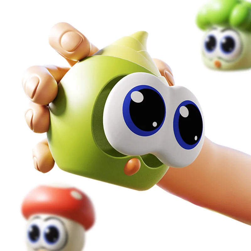 Kids Pop Eye Squeeze Cartoon Insect Rabbit Animal Sensory Toy Fidget Stress Relief Anxiety Eyeball Bouncing Toy Gifts for Adults