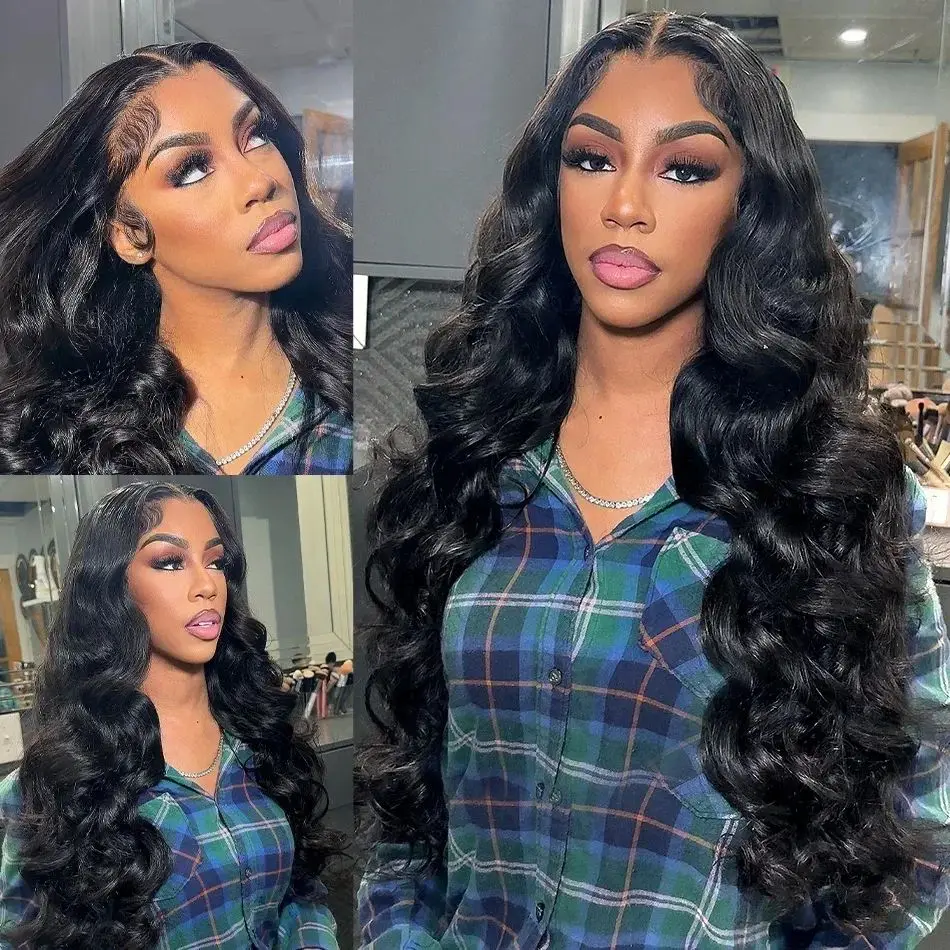 Body Wave Human Hair Wig 13x4 13x6 Hd Lace Frontal Wigs Lace Frontal Brazilian Human Hair Wigs For Women Closure wig 250 Density